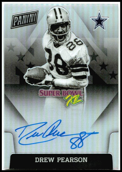 2020 Prizm Super Bowl Signatures Prizm #SBXII-DP Drew Pearson Auto Dallas