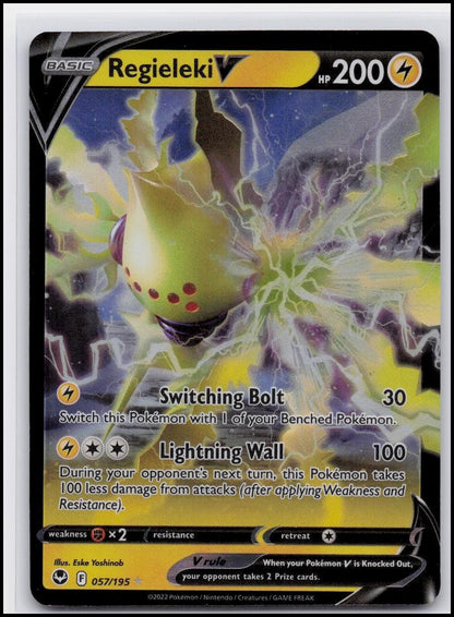 SWSH12: Silver Tempest #057/195 Regieleki V