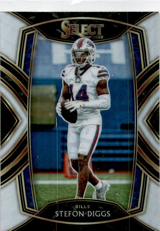 2020 Panini Select Silver Prizm #242 Stefon Diggs Buffalo Bills