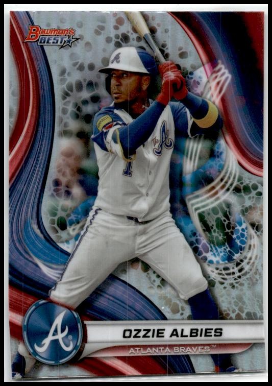 2024 Bowman's Best Refractors #7 Ozzie Albies Atlanta Braves