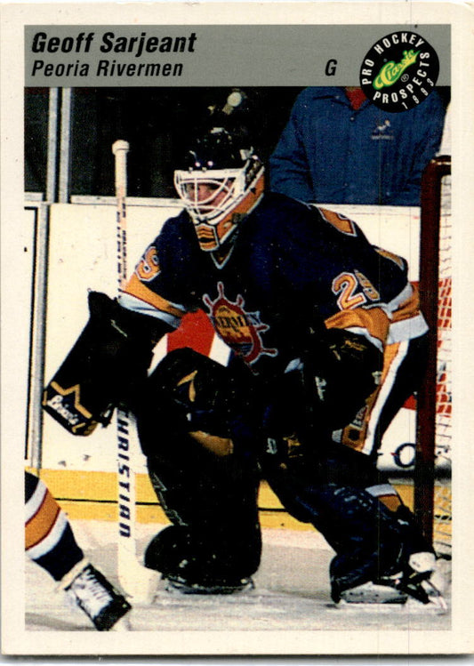 1993 Classic Pro Prospects #71 Geoff Peoria Rivermen