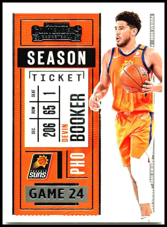 2020-21 Panini Contenders #37 Devin Booker Phoenix Suns