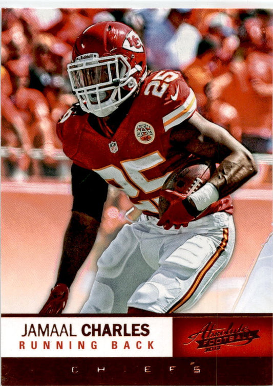 2012 Panini Absolute #97 Jamaal Charles Kansas City Chiefs