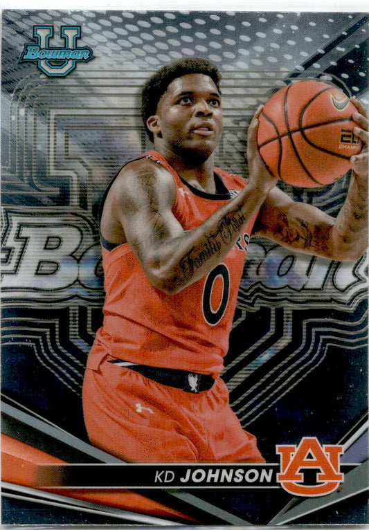 2023 Bowman University Best #78 KD Johnson Auburn
