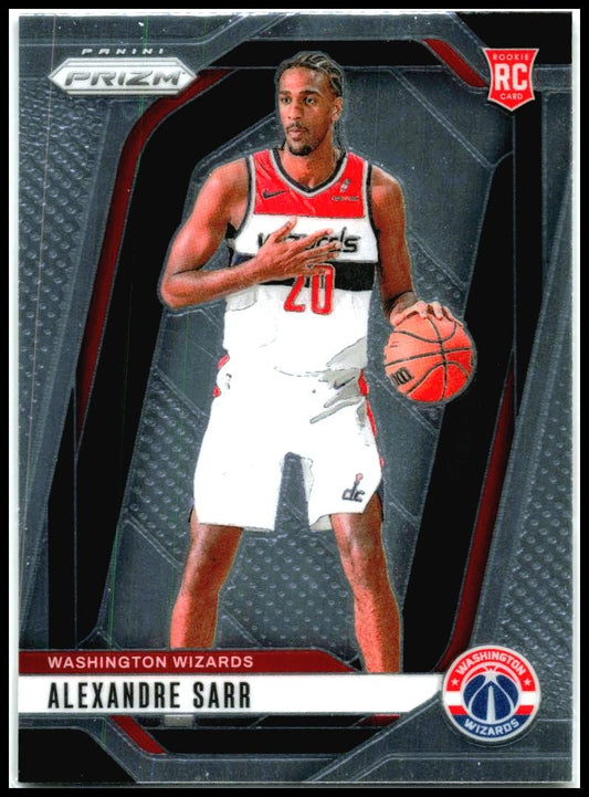 2024-25 Panini Prizm #264 Alexandre Sarr Washington Wizards