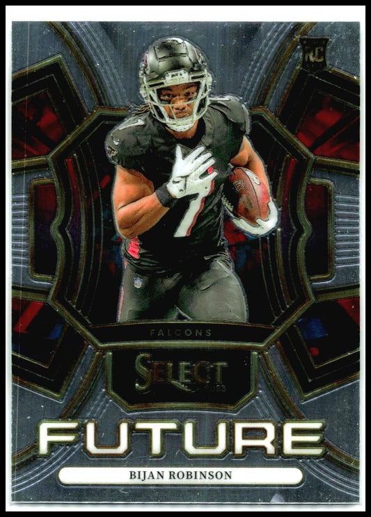 2023 Panini Select Select Future #FUT-BRO Bijan Robinson Atlanta Falcons