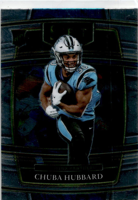 2021 Panini Select #76 Chuba Hubbard Rookie