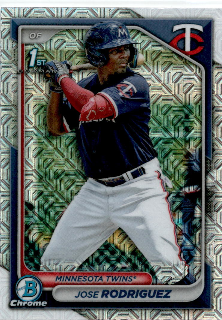 2024 Bowman Chrome Mega #BCP-71 Jose Rodriguez Minnesota Twins
