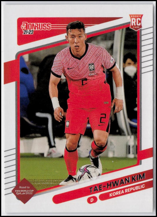 2021-22 Donruss #138 Tae-hwan Kim