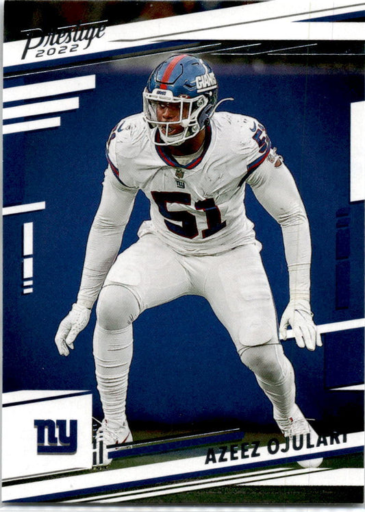 2022 Panini Prestige #223 Azeez Ojular  New York Giants