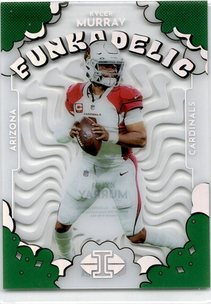 2022 Panini Illusions Funkadelic Emerald #F-3 Kyler Murray Arizona Cardinals