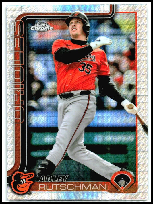 2025 Topps Chrome Prism #271 Adley Rutschman Baltimore Orioles