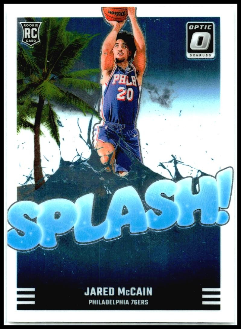 2024-25 Donruss Optic Splash! #3 Jared McCain Philadelphia 76ers