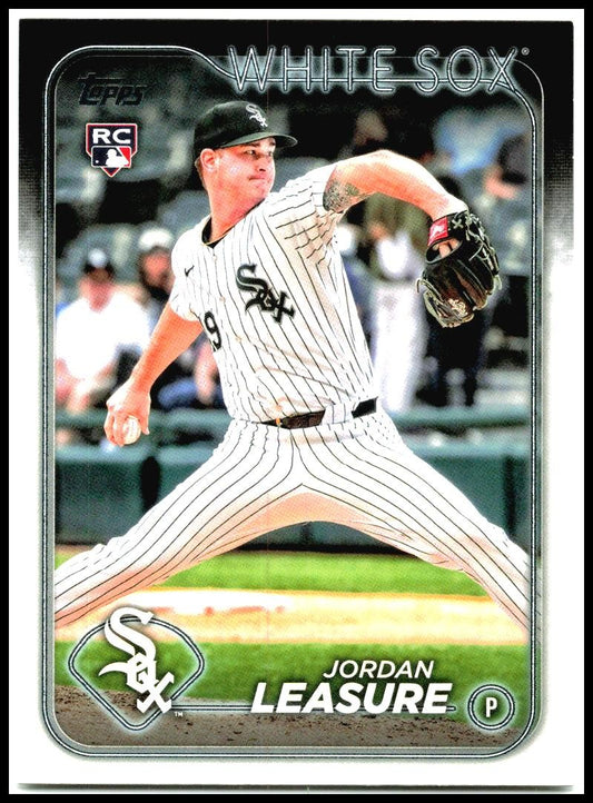 2024 Topps Update #US94 Jordan Leasure Rookie Chicago White Sox