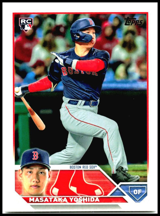 2023 Topps #471 Masataka Yoshida Rookie Boston Red Sox