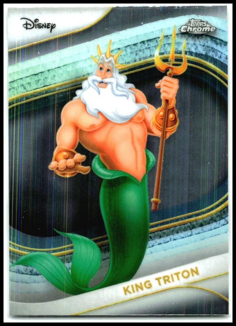 2025 Topps Chrome Disney #61 King Triton
