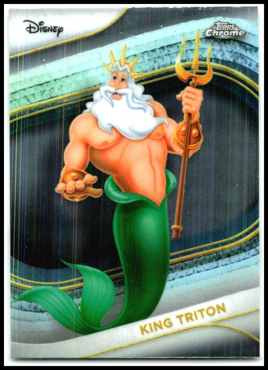2025 Topps Chrome Disney #61 King Triton