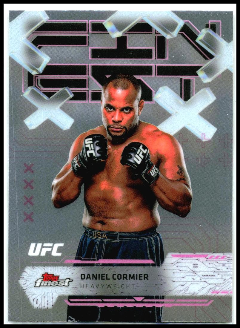 2025 Topps Finest UFC Common #42 Daniel Cormier