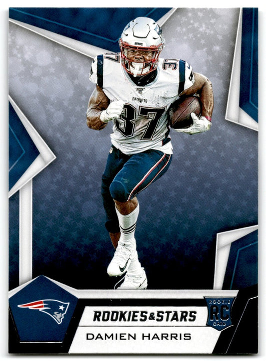 2019 Panini Rookie Panini Rookies & Stars Damien Harris Rookie New England
