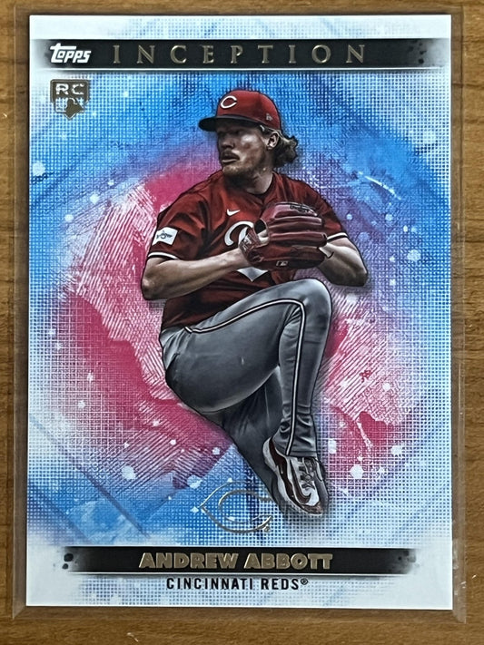 2024 topps inception #80 Andrew Abbott Reds