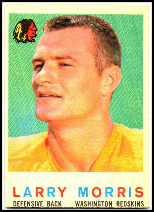 1959 Topps #141 Larry Morris Washington Redskins