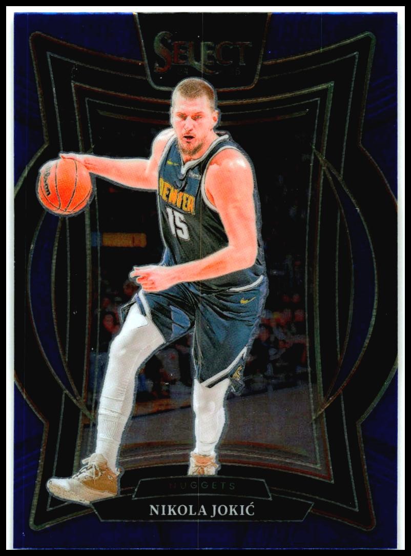 2024-25 Panini Select Blue #14 Nikola Jokic