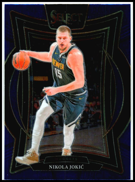 2024-25 Panini Select Blue #14 Nikola Jokic