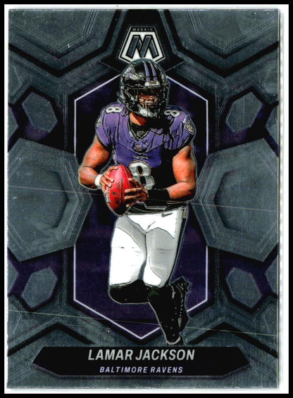 2024 Panini Mosaic #15 Lamar Jackson Baltimore Ravens