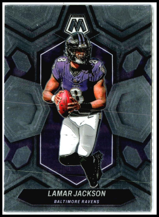 2024 Panini Mosaic #15 Lamar Jackson Baltimore Ravens