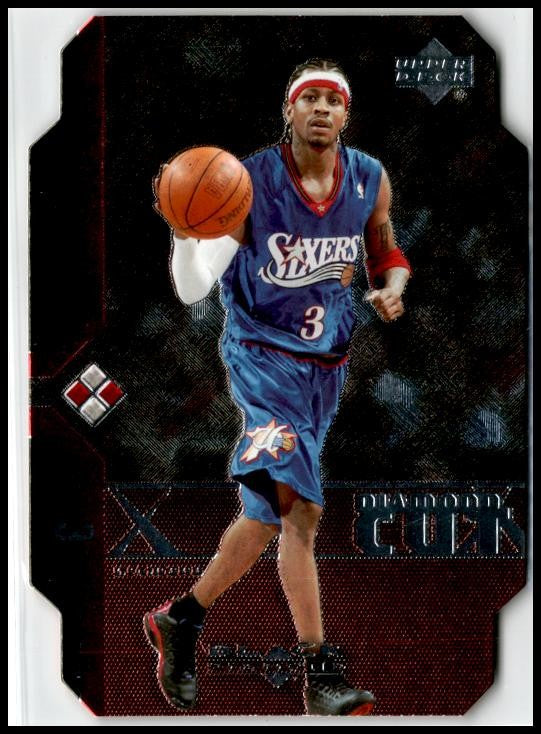 2004-05 Diamond Diamond Cuts Double Diamond #DC24 Allen Iverson 76ers