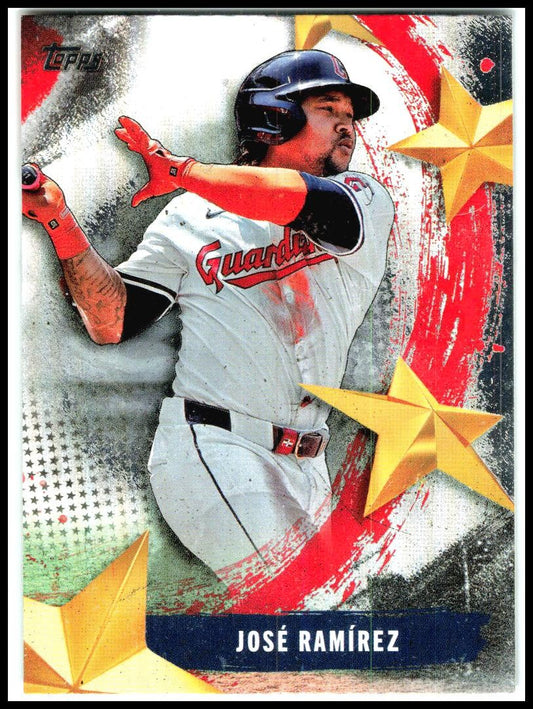 2025 Topps Stars of MLB #SMLB-20 Jose Ramirez Cleveland Guardians