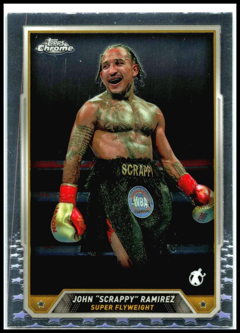 2024 Topps Chrome Boxing #65 John "Scrappy" Ramirez