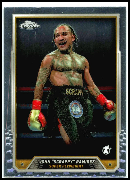 2024 Topps Chrome Boxing #65 John "Scrappy" Ramirez