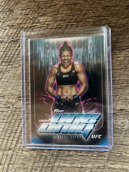 2024 Topps UFC Midnight The One and Only  TO-7 Mayra Bueno