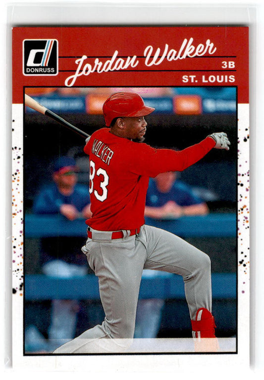 2023 Donruss #241 Jordan Walker  St. Louis Cardinals