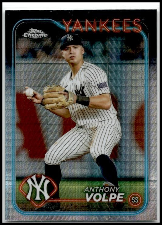 2024 Topps Prism #10 Anthony Volpe New York Yankees