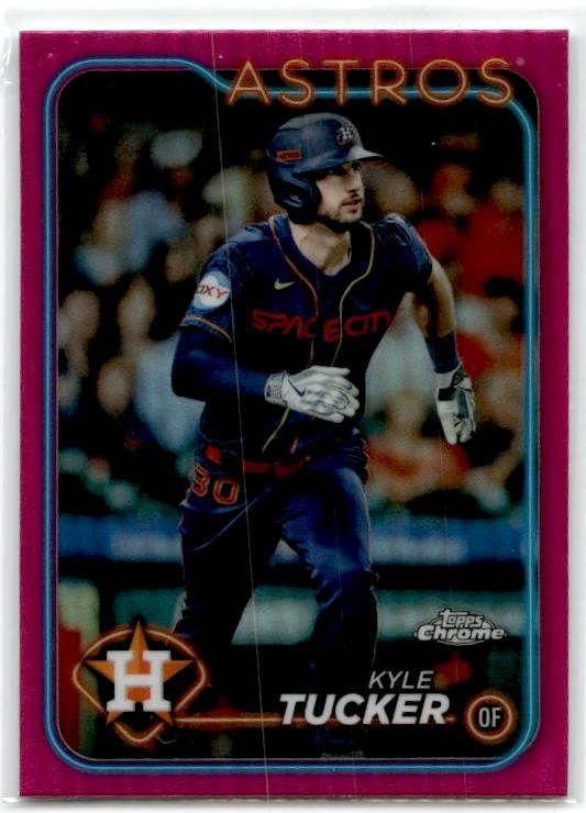 2024 Topps Pink Refractor #551 Kyle Tucker Houston Astros
