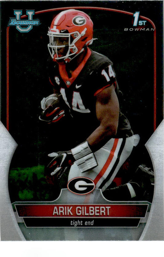 2022 Bowman Chrome University #54 Arik Gilbert Georgia Bulldogs