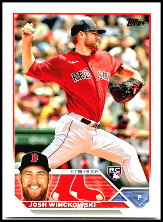 2023 Topps #76 Josh Winckowski Boston Red Sox