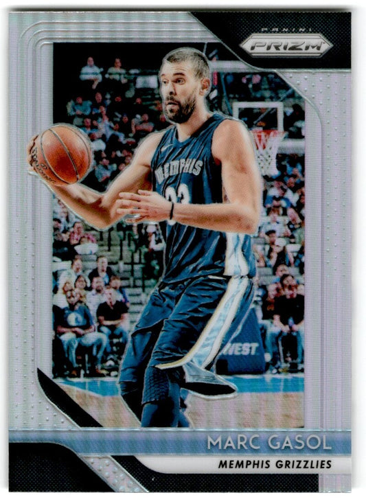 2018-19 Panini Prizm Silver Prizm Marc Gasol Memphis Grizzlies #136