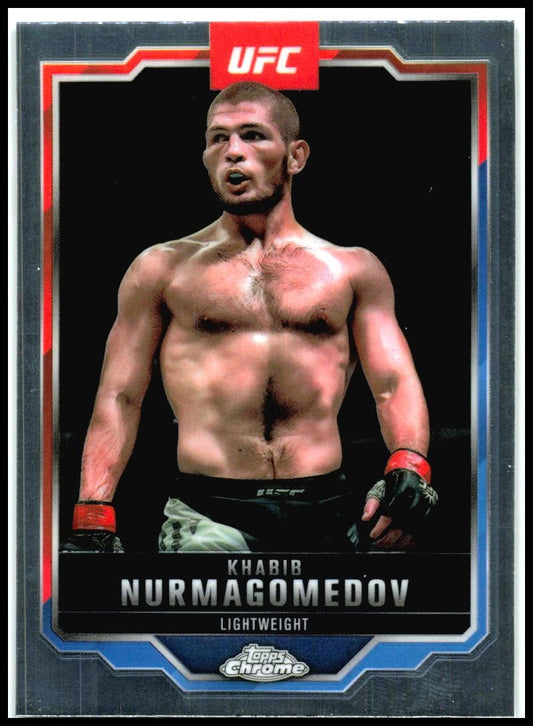2025 Topps Chrome UFC #36 Khabib Nurmagomedov