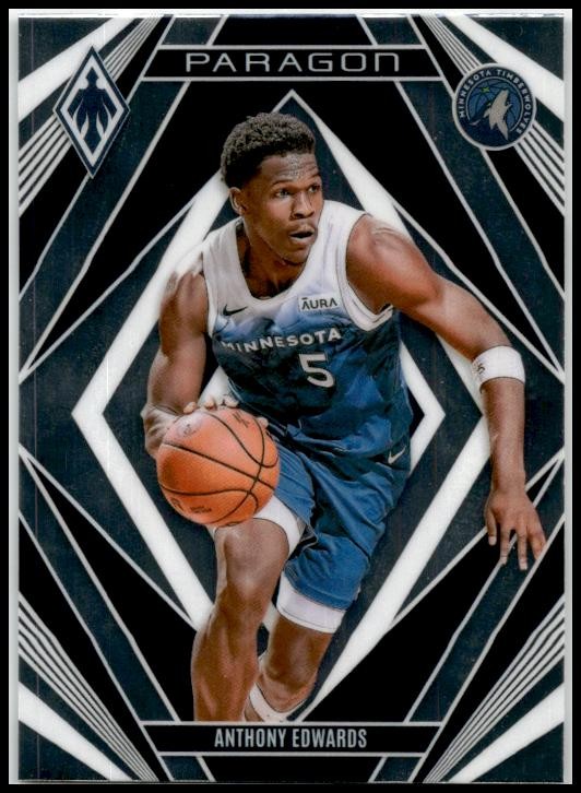 2023-24 Panini Phoenix Paragon #9 Anthony Edwards Minnesota Timberwolves