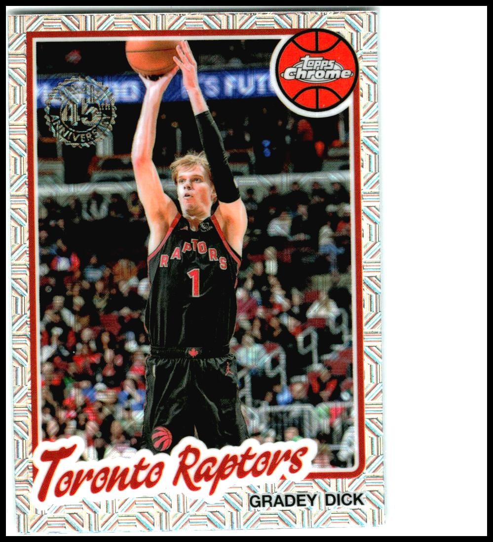 2025-26 Topps 1980-81 Topps Chrome Mojo #TC-GD Gradey Dick Raptors