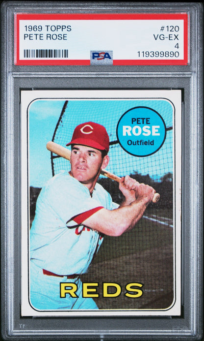 1969 Topps #120 Pete Rose