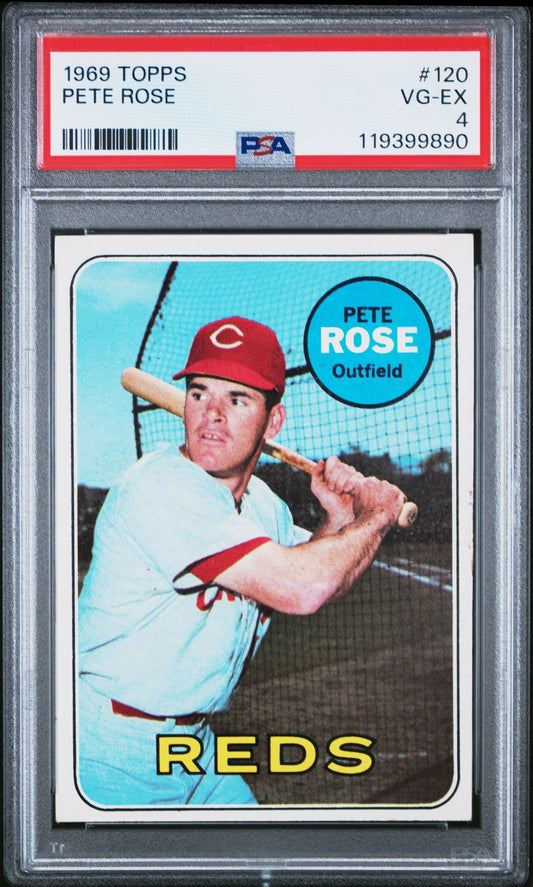 1969 Topps #120 Pete Rose