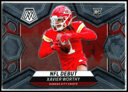 2024 Panini Mosaic #285 Xavier Worthy Kansas City Chiefs