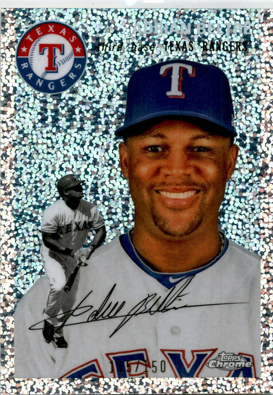 2023 Topps Chrome Platinum Anniversary Speckle Refractor #454 Adrián Beltré