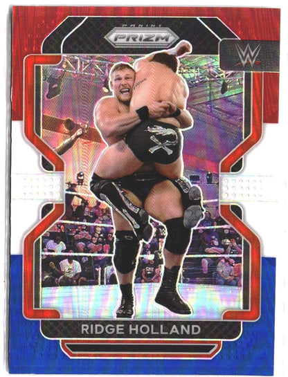Ridge Holland #154 2022 Panini Prizm WWE Red, White and Blue