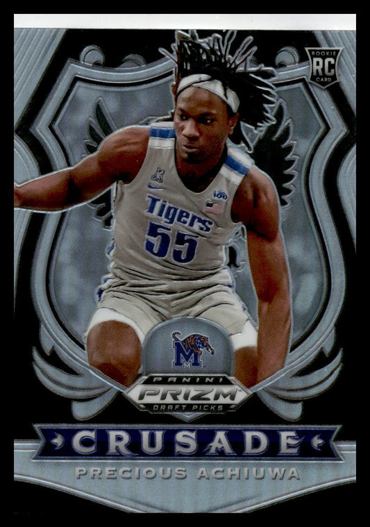 2020 Panini Prizm Draft Picks #88 Precious Achiuwa Miami Heat