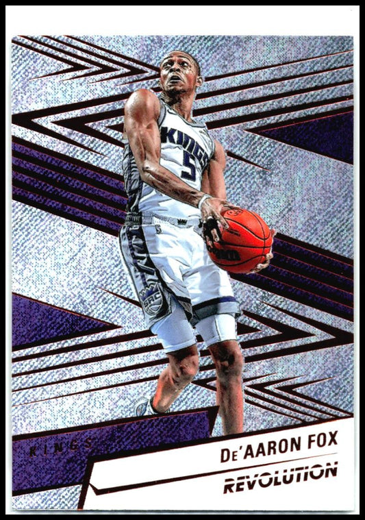 2024-25 Panini Revolution #19 De'Aaron Fox Sacramento Kings